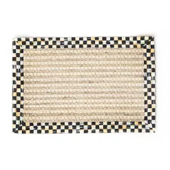 Courtly Check Cable Wool Sisal 2' x 3' Rug