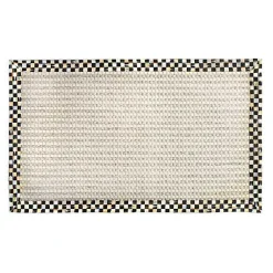 Courtly Check Cable Wool Sisal 3' x 5' Rug