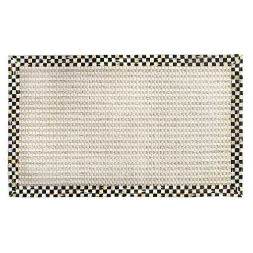 Courtly Check Cable Wool Sisal 3' x 5' Rug