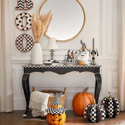 Courtly Check Candlestick Lamp