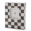 Courtly Check Carriage Clock