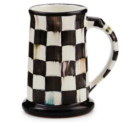 Courtly Check Ceramic Beer Mug