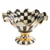 Courtly Check Ceramic Compote