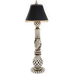 Courtly Check Ceramic Floor Lamp