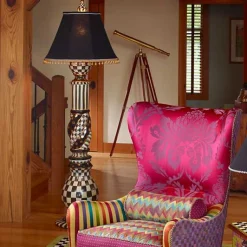 Courtly Check Ceramic Floor Lamp
