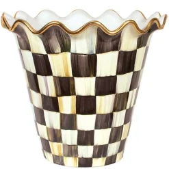 Courtly Check Ceramic Jumbo Garden Pot