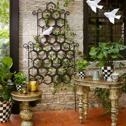 Courtly Check Ceramic Jumbo Garden Pot