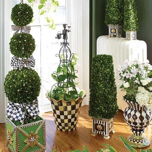 Courtly Check Ceramic Jumbo Garden Pot