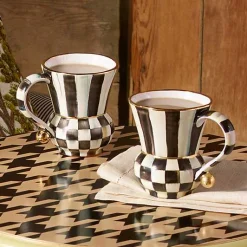 Courtly Check Ceramic Mug