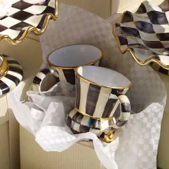 Courtly Check Ceramic Mug