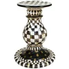 Courtly Check Ceramic Pedestal Table Base