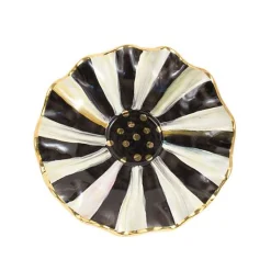 Courtly Check Ceramic Saucer