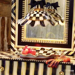 Courtly Check Ceramic Serving Platter