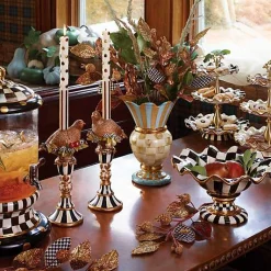 Courtly Check Ceramic Three Tier Sweet Stand