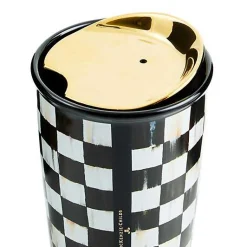 Courtly Check Ceramic Travel Cup
