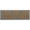 Courtly Check Chunky Sisal 2'6 x 9' Runner