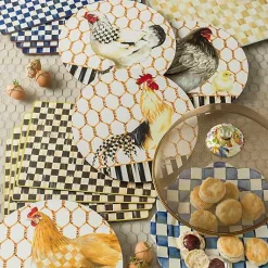 Courtly Check Cork Back Placemats, Set of 4