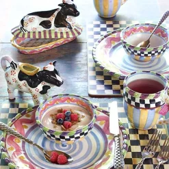 Courtly Check Cork Back Placemats, Set of 4
