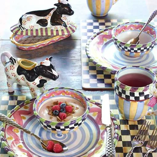 Courtly Check Cork Back Placemats, Set of 4