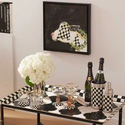 Courtly Check Coupe Glass