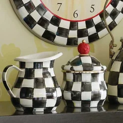 Courtly Check Creamer