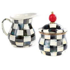 Courtly Check Creamer  Sugar Bowl Set