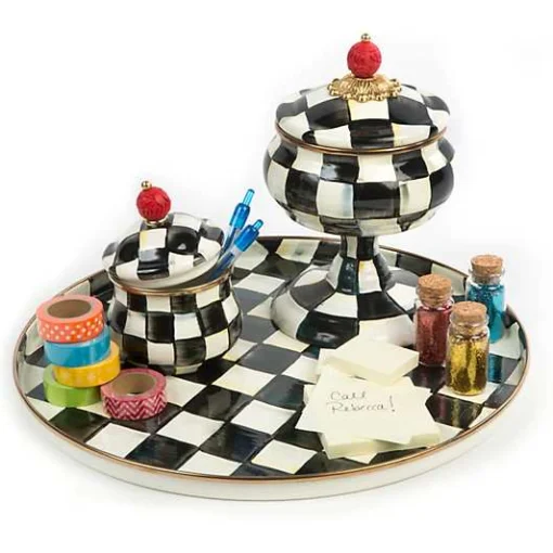 Courtly Check Curiosity Pot