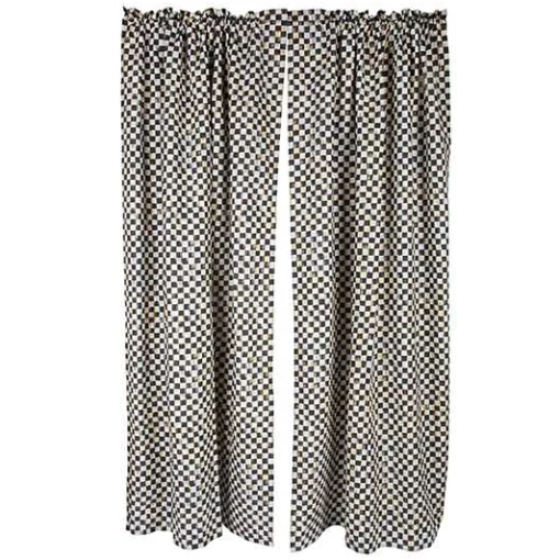 Courtly Check Curtain Panel