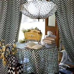 Courtly Check Curtain Panel