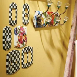 Courtly Check Double Outlet Cover