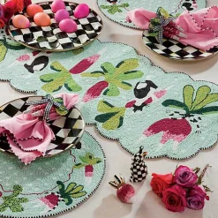 Courtly Check Egg Plate