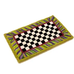 Courtly Check Entrance Mat