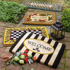 Courtly Check Entrance Mat