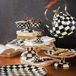 Courtly Check Espresso Cup  Saucer Set