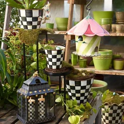 Courtly Check Extra Large Garden Pot