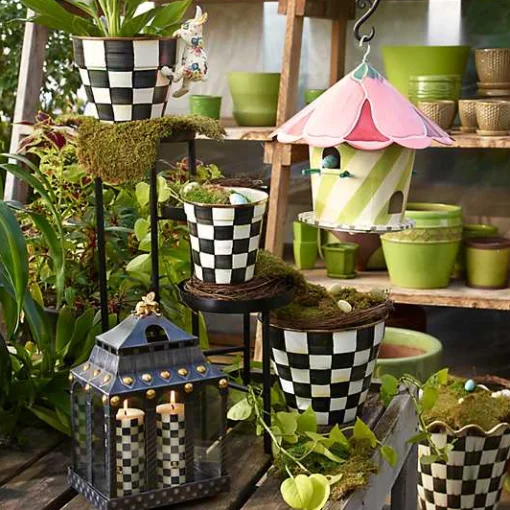 Courtly Check Extra Large Garden Pot