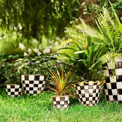 Courtly Check Extra Large Garden Pot