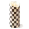 Courtly Check Flicker 7 Pillar Candle