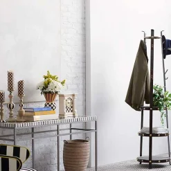 Courtly Check Flicker 7 Pillar Candle