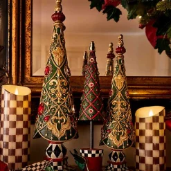 Courtly Check Flicker 9 Pillar Candle