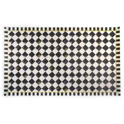 Courtly Check Floor Mat - 3' x 5'