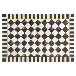 Courtly Check Floor Mat - 2' x 3'