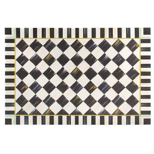 Courtly Check Floor Mat - 2' x 3'