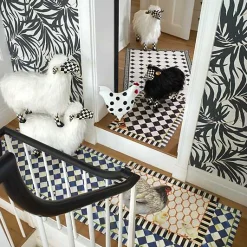 Courtly Check Floor Mat - 2' x 3'