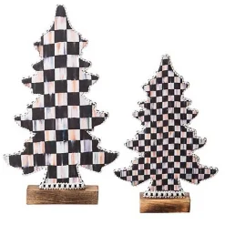 Courtly Check Forest Trees, Set of 2