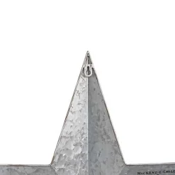 Courtly Check Galvanized Barn Star Wall Decor
