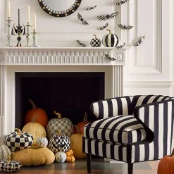 Courtly Check Glossy Mini Pumpkin