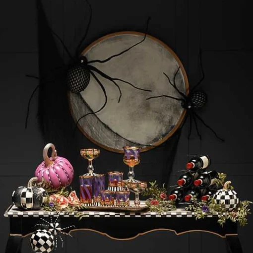 Courtly Check Glossy Mini Pumpkin