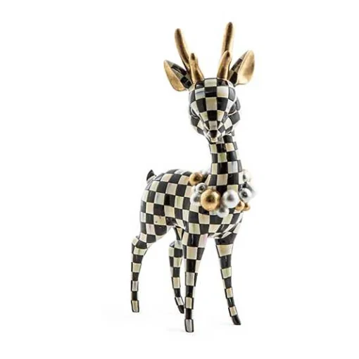 Courtly Check Gold Deary Deer