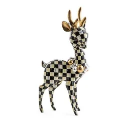 Courtly Check Gold Deary Deer